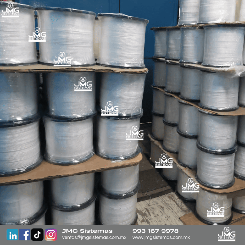 Inventario de guía de nylon fabricada en México