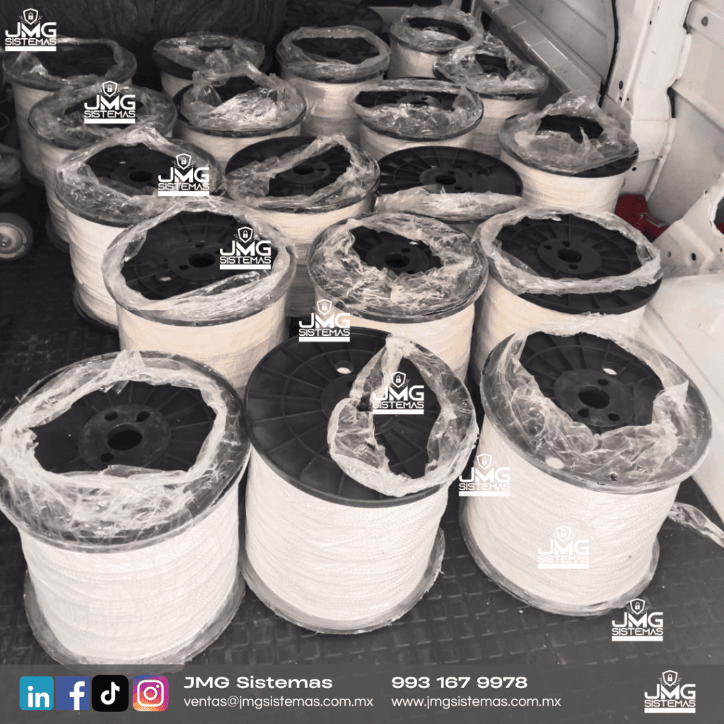 Inventario de guía de nylon fabricada en México